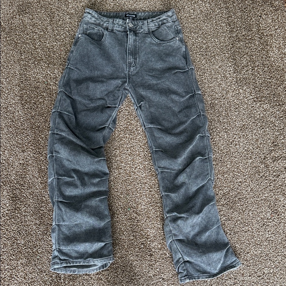 Women’s Gray Denim Pants